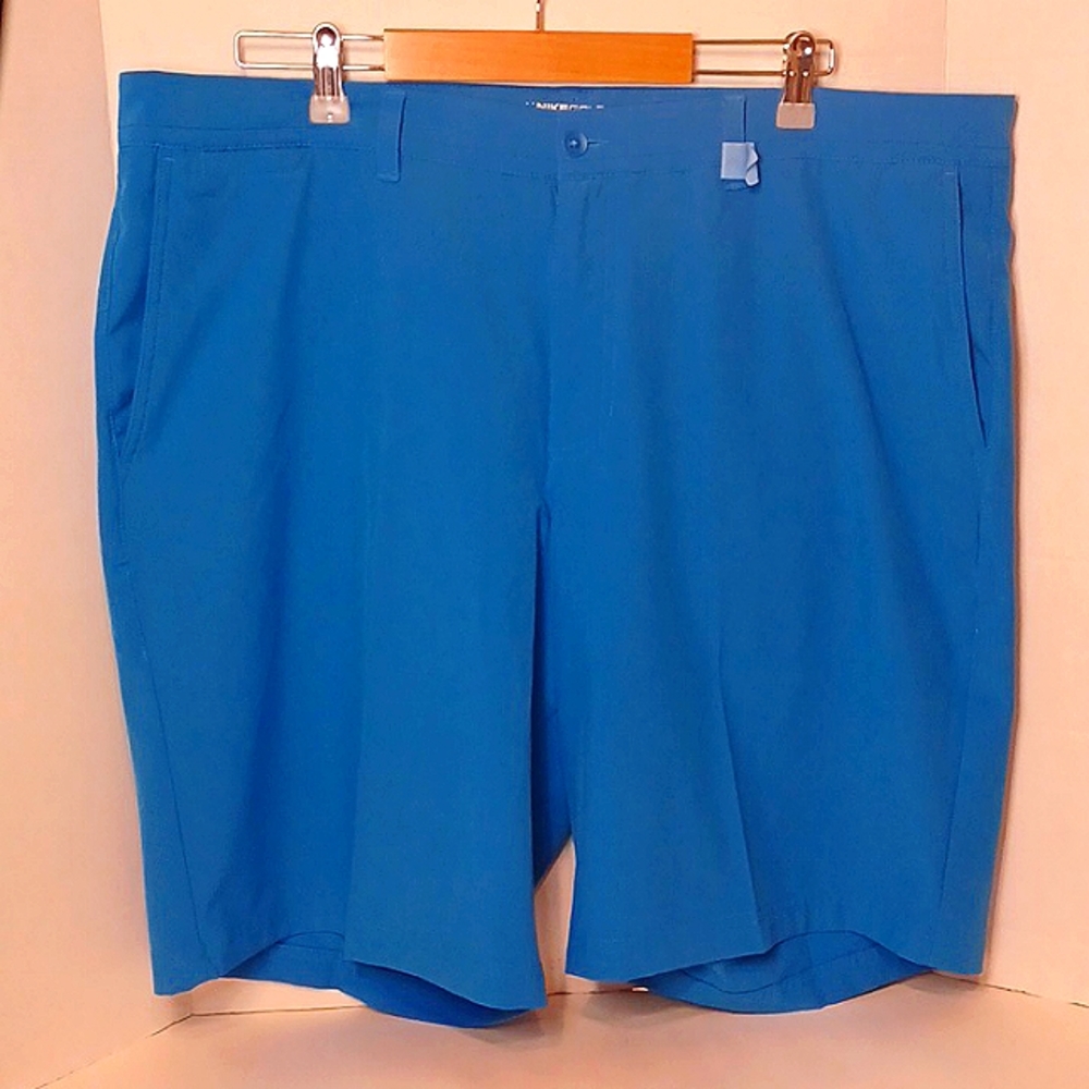 NIKE Golf Dri-Fit Men's Royal Blue Shorts 5 Pockets Size 40 Standard Fit